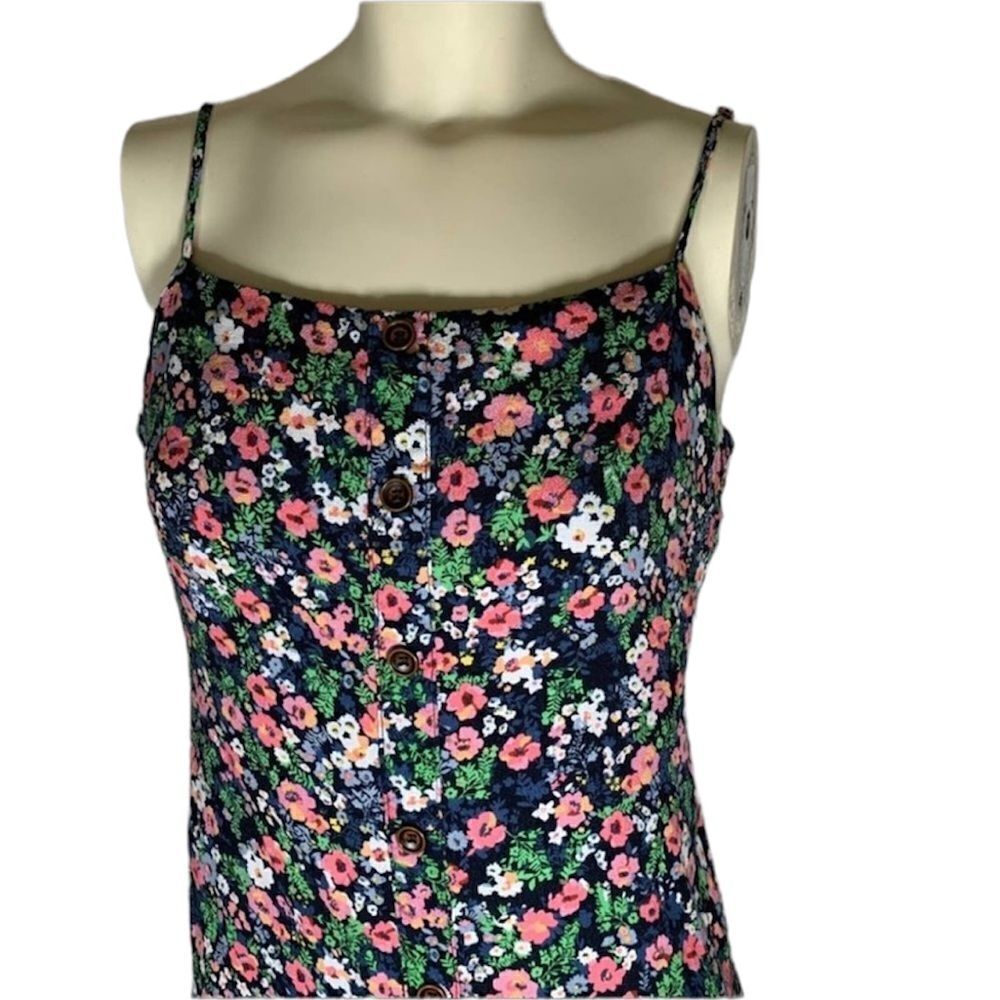 ✨ DRESS FORUM Button Down Flower Dress✨ - Picture 3 of 8